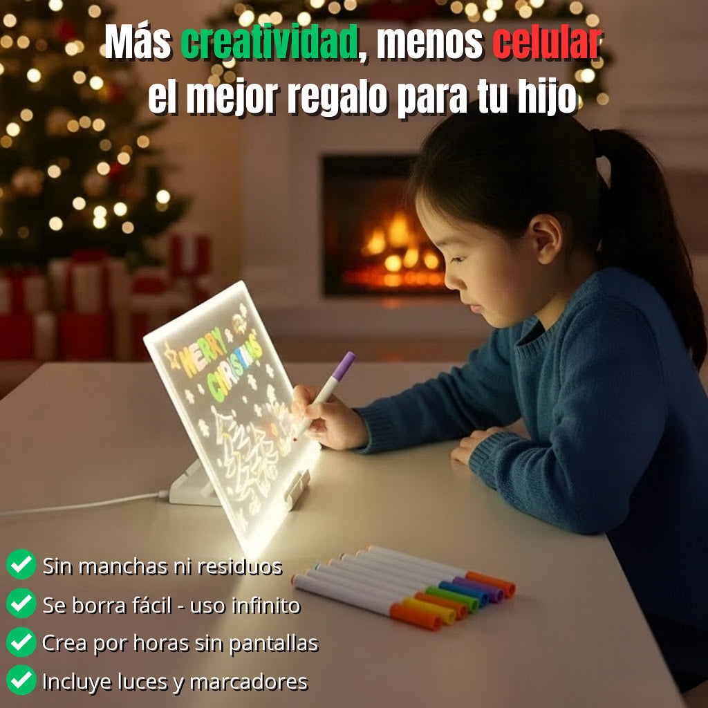 Magic Board™ - Pizarra Luminosa Para Niños