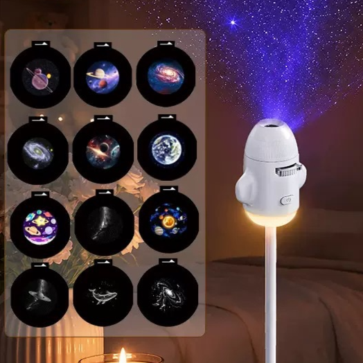 DreamSky™ — Proyector de Cielo Estrellado para Dormir sin Miedo