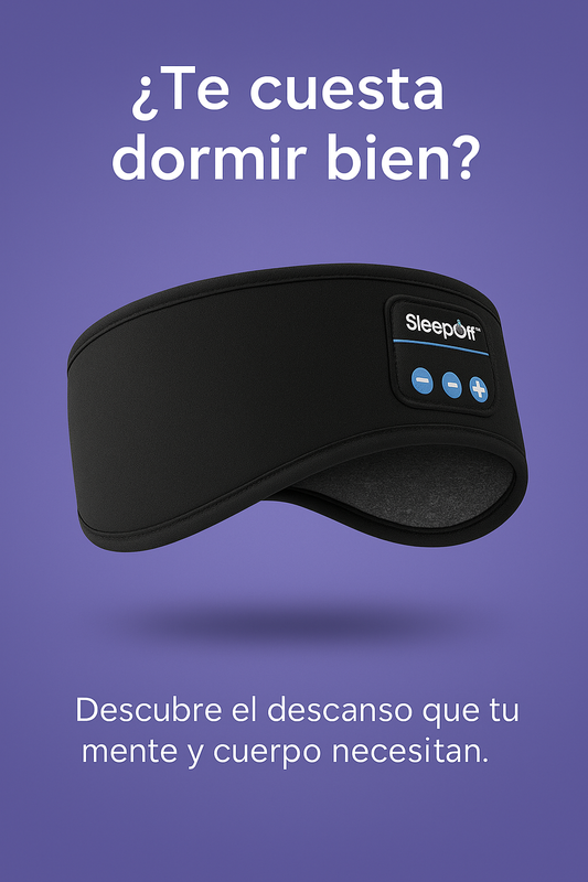 Sleep Off™ - Banda Bluetooth Con Cancelación De Ruido