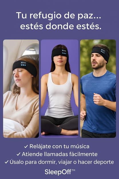 Sleep Off™ - Banda Bluetooth Con Cancelación De Ruido