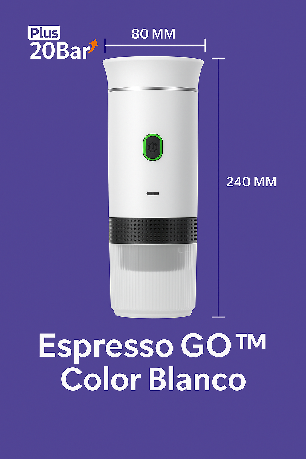 Espresso GO™ - Cafetera automática portátil