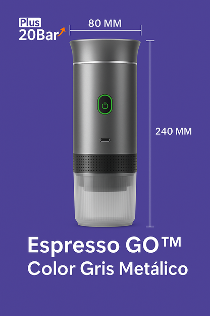 Espresso GO™ - Cafetera automática portátil