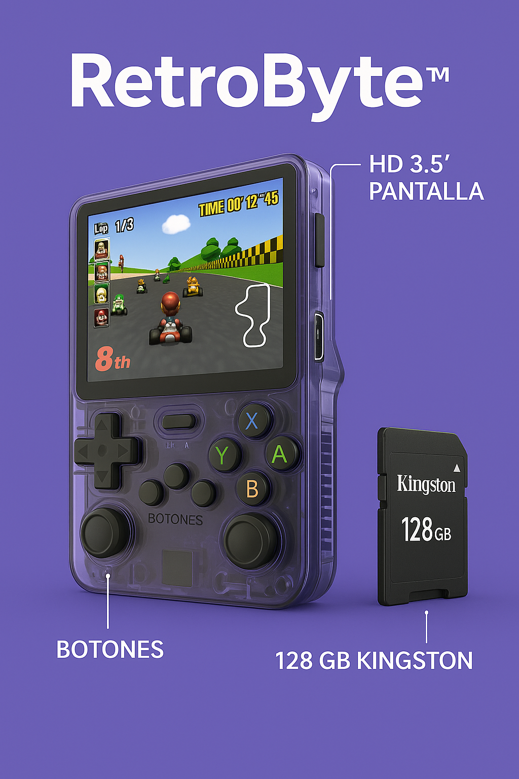 RetroByte™ - + de 15.000 Juegos Clásicos en Tus Manos