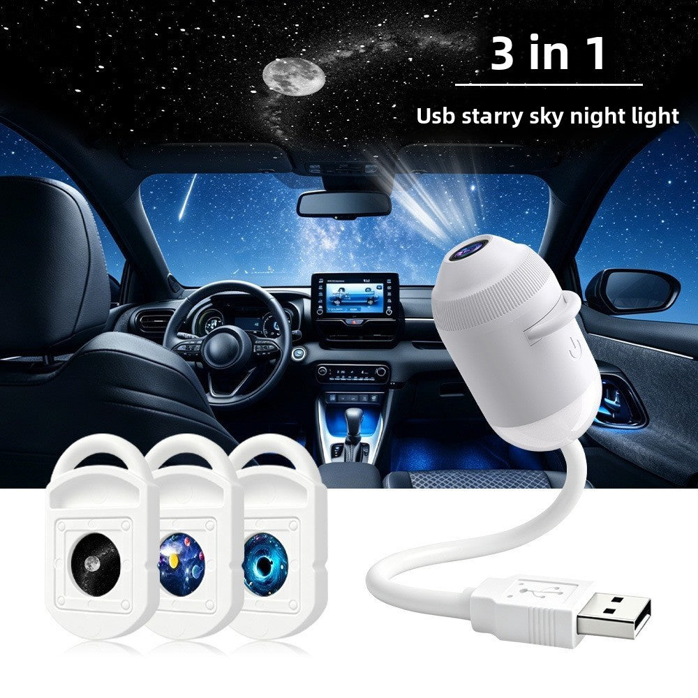 DreamSky™ — Proyector de Cielo Estrellado para Dormir sin Miedo