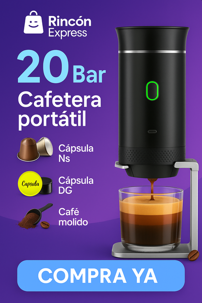 Espresso GO™ - Cafetera automática portátil