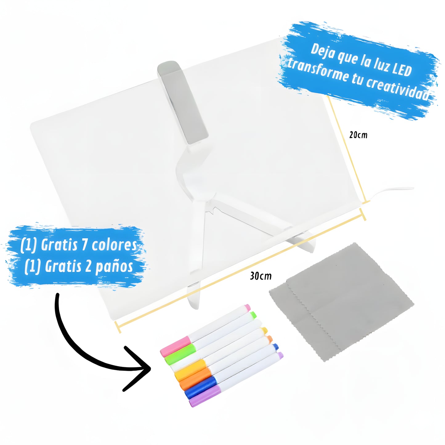 Magic Board™ - Pizarra Luminosa Para Niños