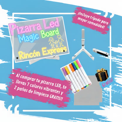 Magic Board™ - Pizarra Luminosa Para Niños