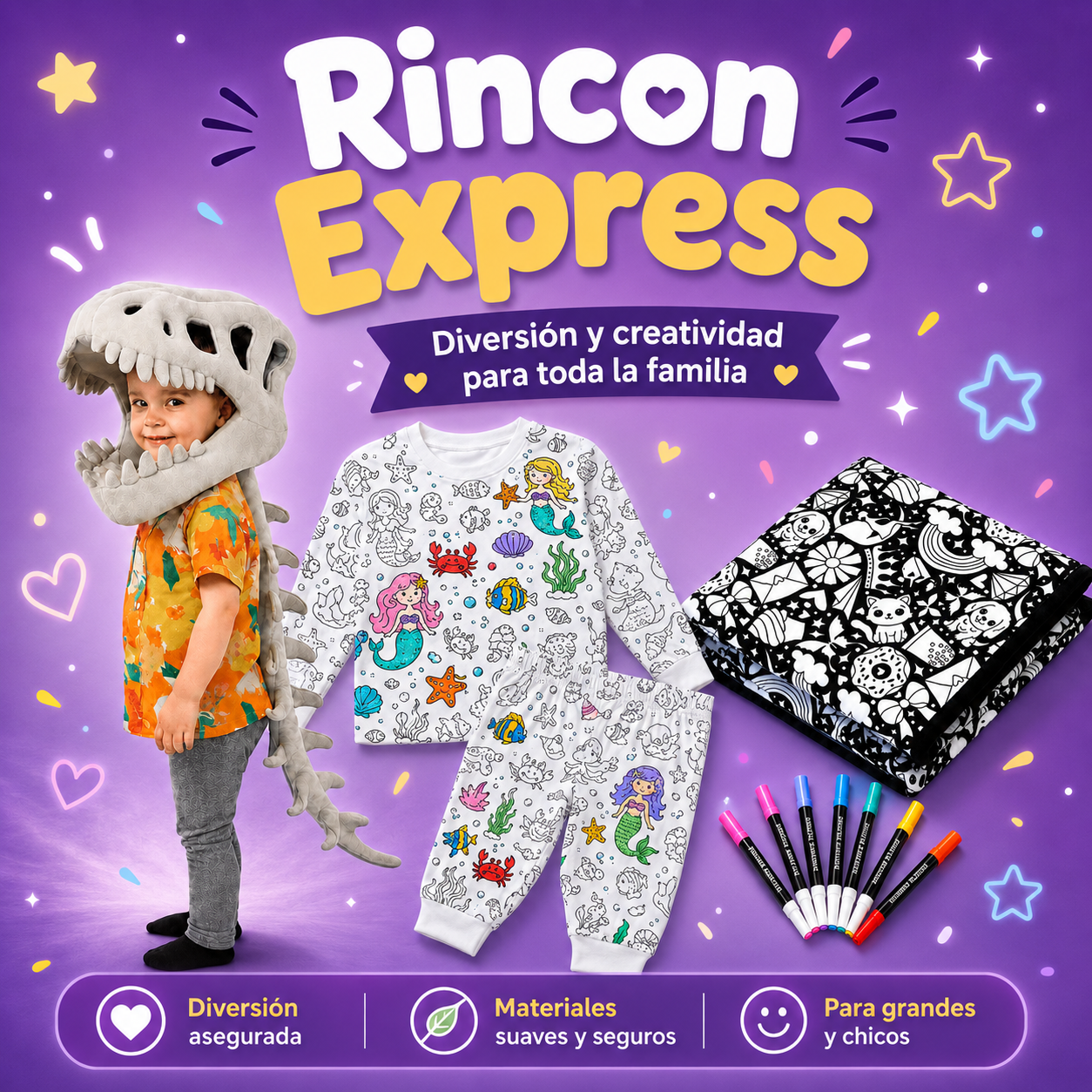 Rincón Express — Diversión y creatividad para toda la familia