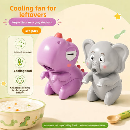 Children's Dinosaur Food Cooling Fan