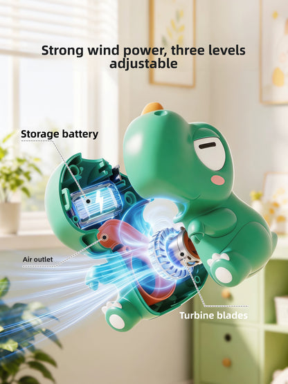 Children's Dinosaur Food Cooling Fan