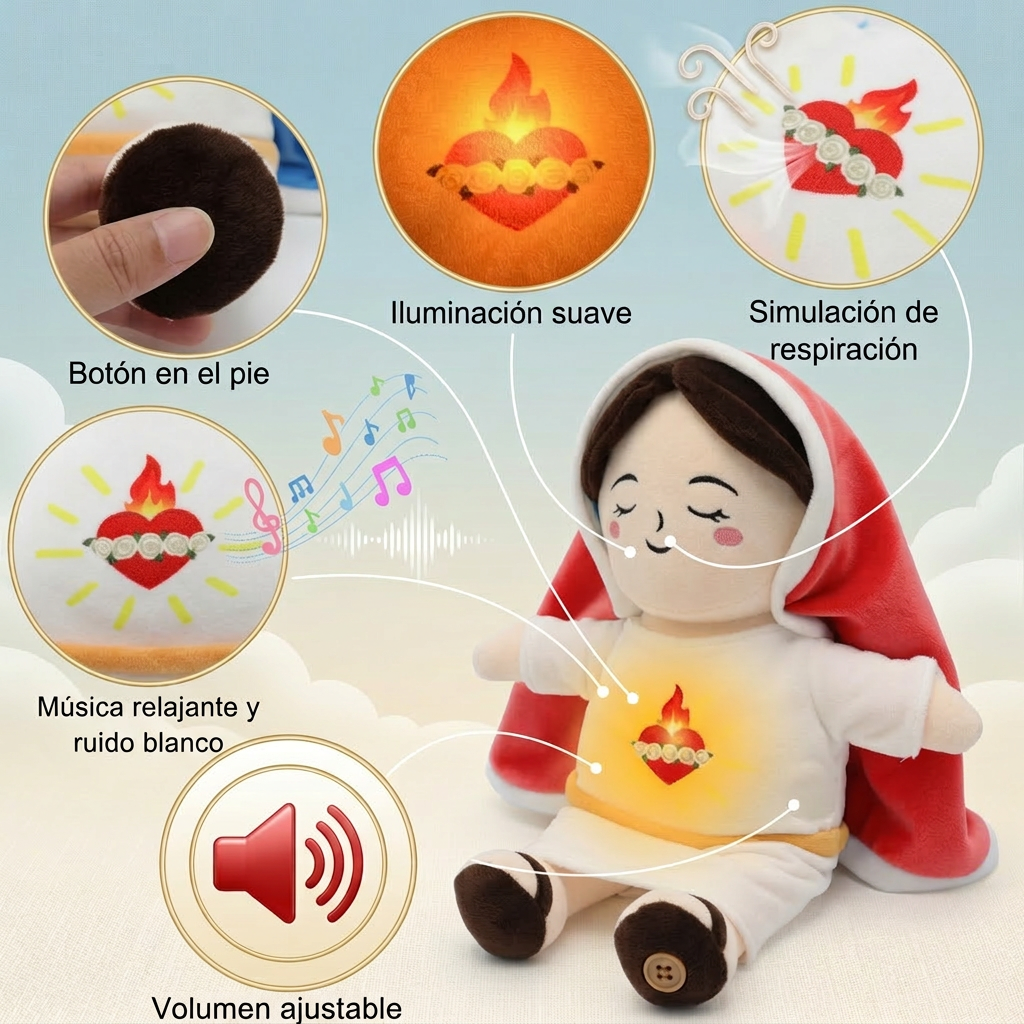 Respiro de Fe™ - Peluche que Alivia la Ansiedad y Paz Mental