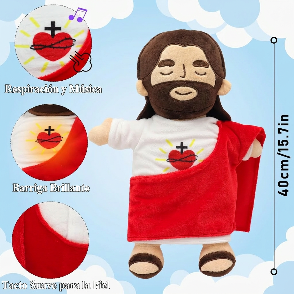 Respiro de Fe™ - Peluche que Alivia la Ansiedad y Paz Mental