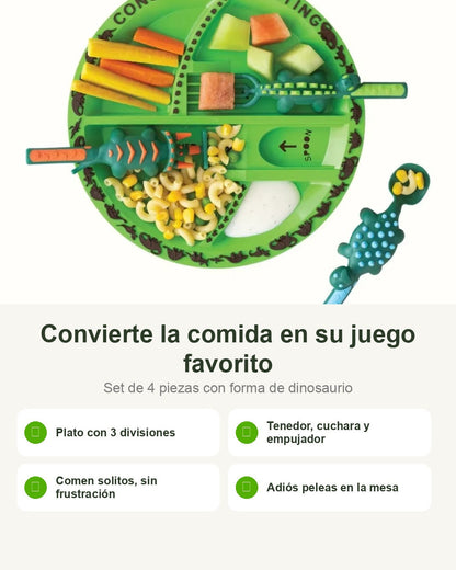 DinoSnack beneficios - set de 4 piezas